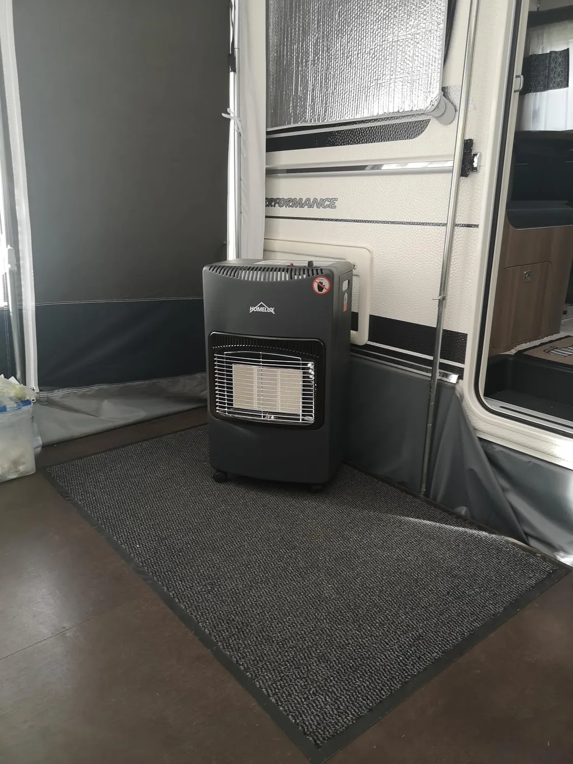 HOMELUX Gasheizung 4200 Watt Infrarot-Heizstrahler 82m³