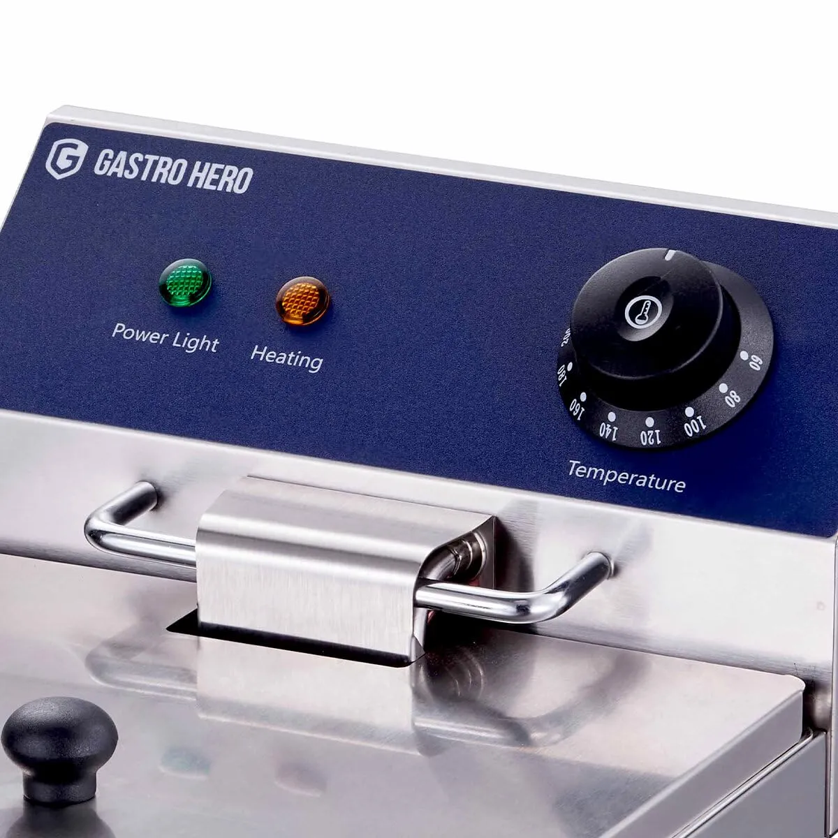 GastroHero EF-ECO6_6 Doppelfritteuse 2x6L Elektro Edelstahl