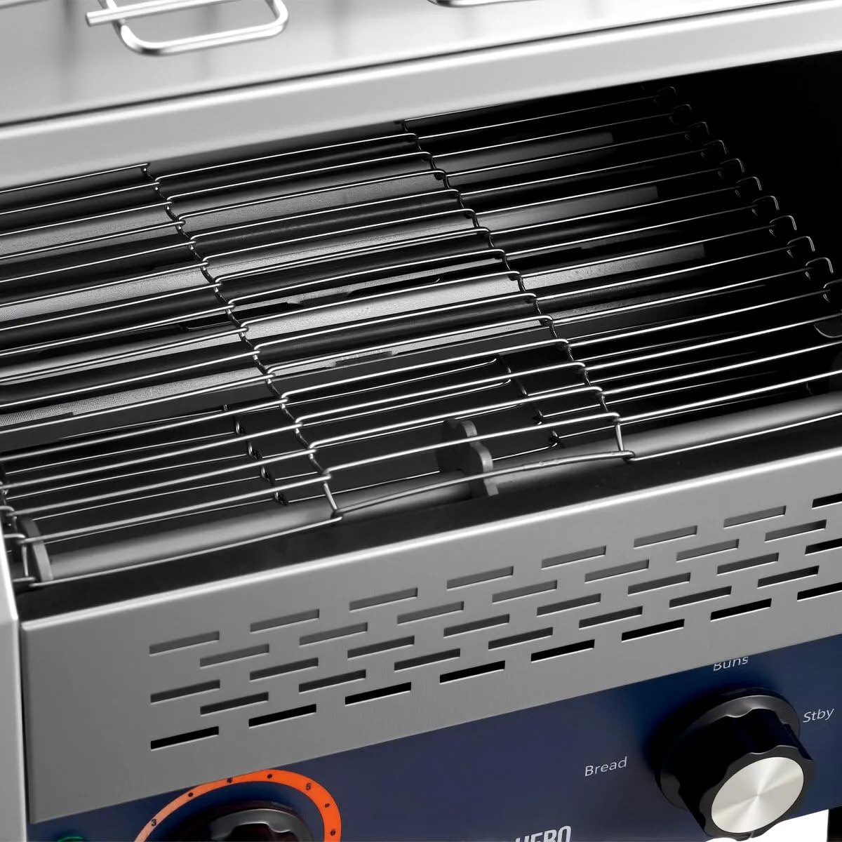 GastroHero EDT130 Durchlauftoaster 130 Scheiben Edelstahl