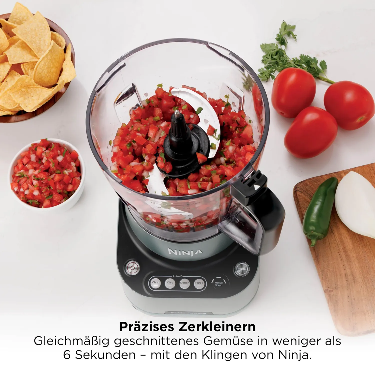 Ninja PrecisionPro Küchenmaschine 2,1 L Schwarz 850 W