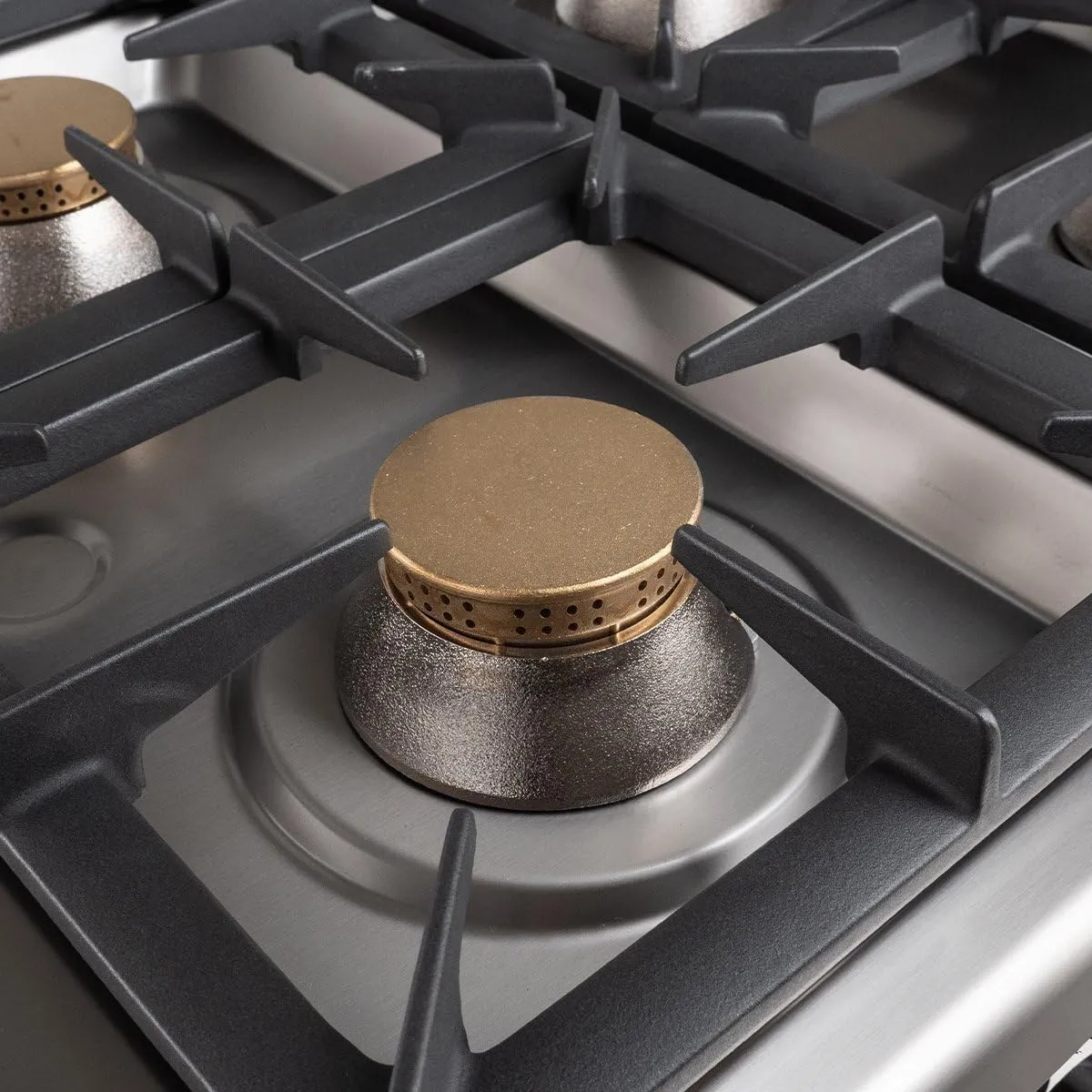 GastroHero Serie 77 Gasherd 6-flammig 48 kW mit Backofen