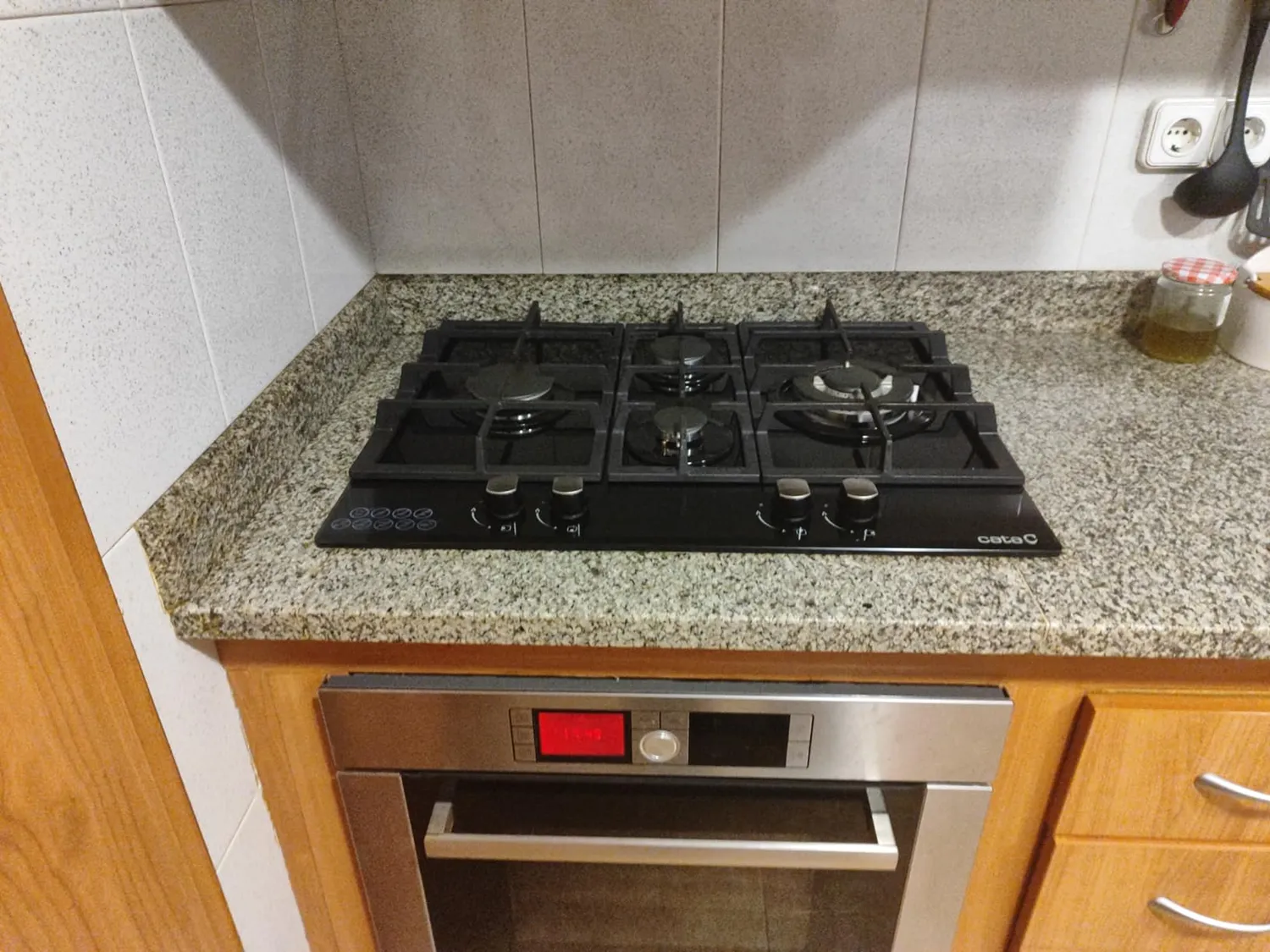 CATA LCI 6031 BK Gaskochfeld 64 cm schwarz 4-flammig