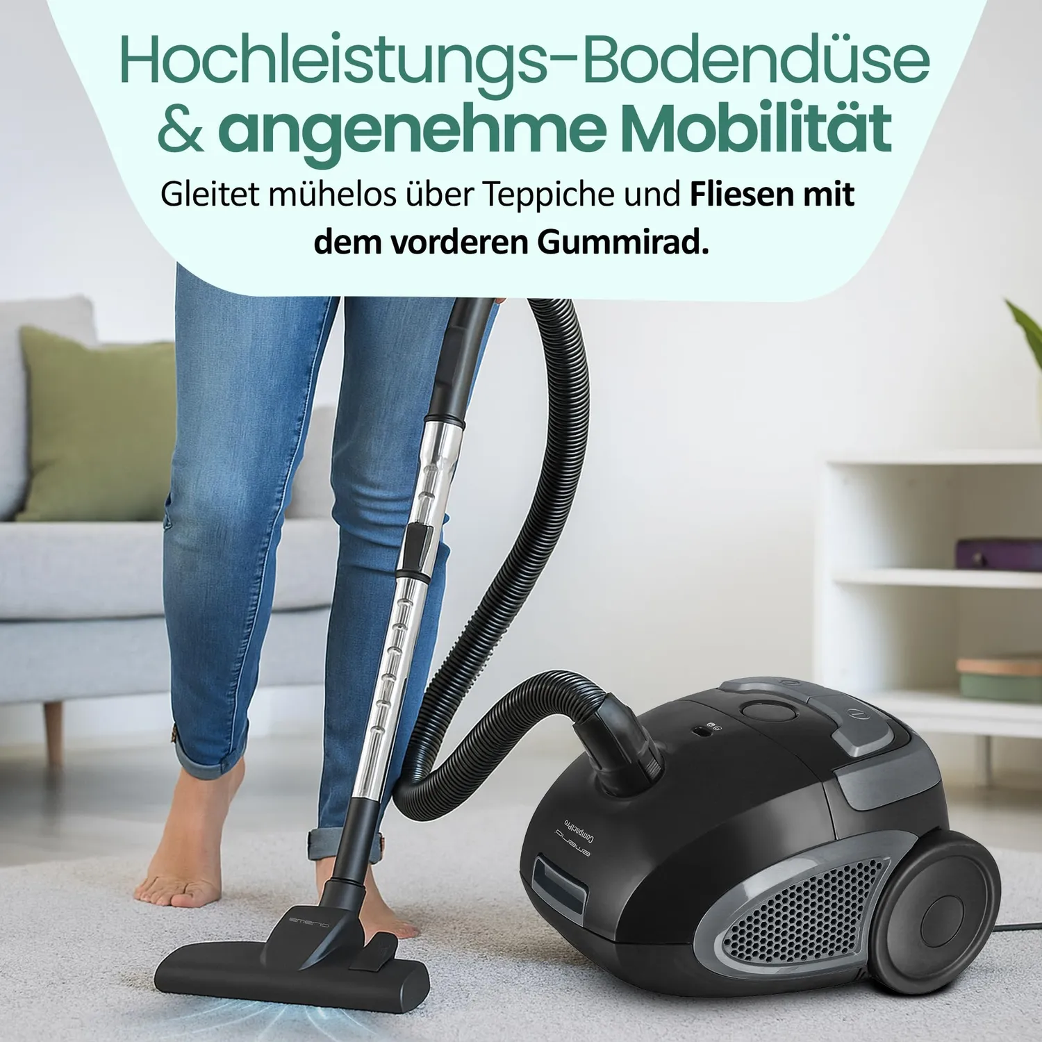 Emerio VE-109959.14 Staubsauger mit Beutel 2,0L 800W