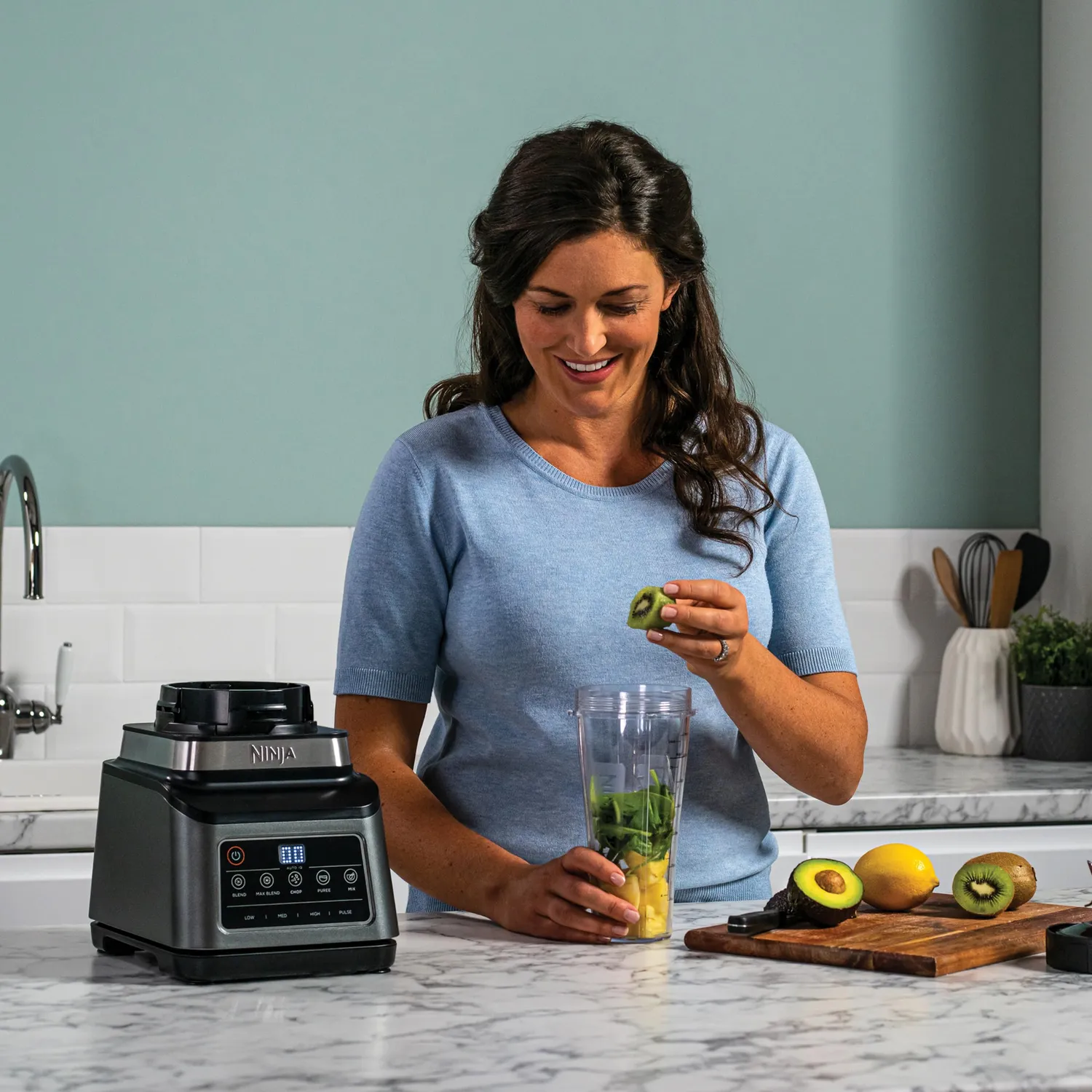 Ninja 3-in-1 Küchenmaschine 1200W mit 2,1L Krug