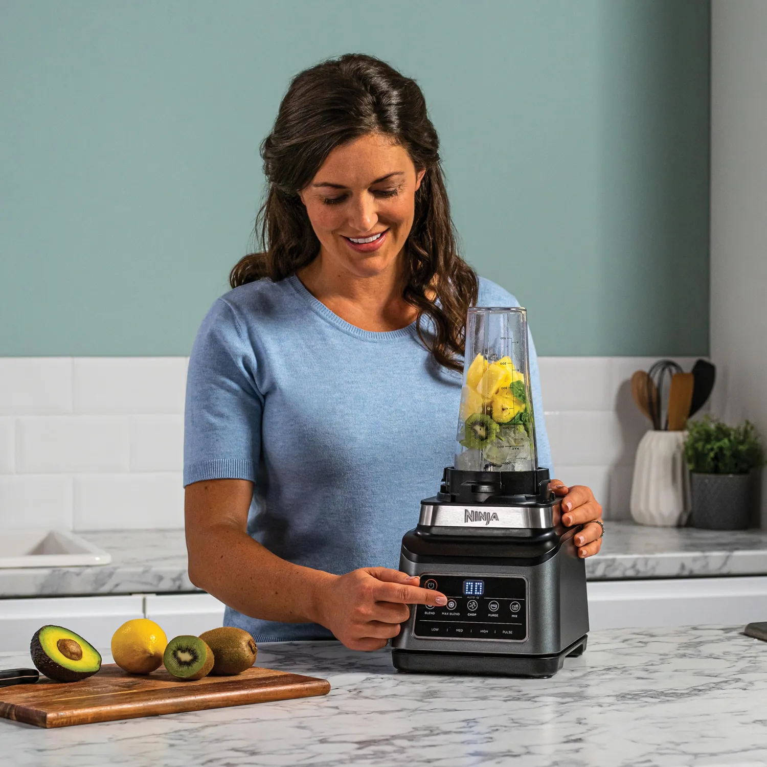 Ninja 3-in-1 Küchenmaschine 1200W mit 2,1L Krug