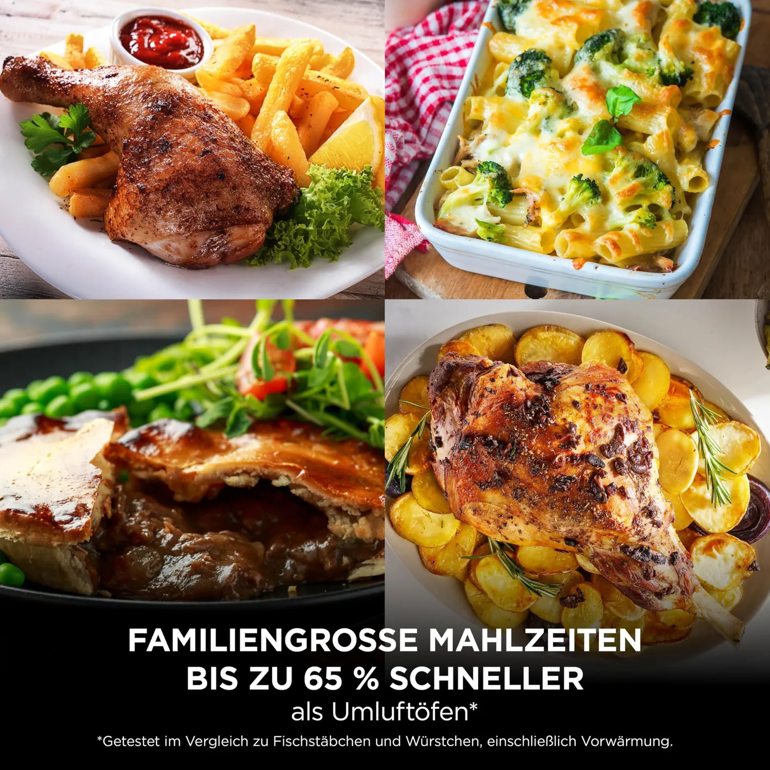Ninja Foodi FlexDrawer Heißluftfritteuse 10,4 L Schwarz