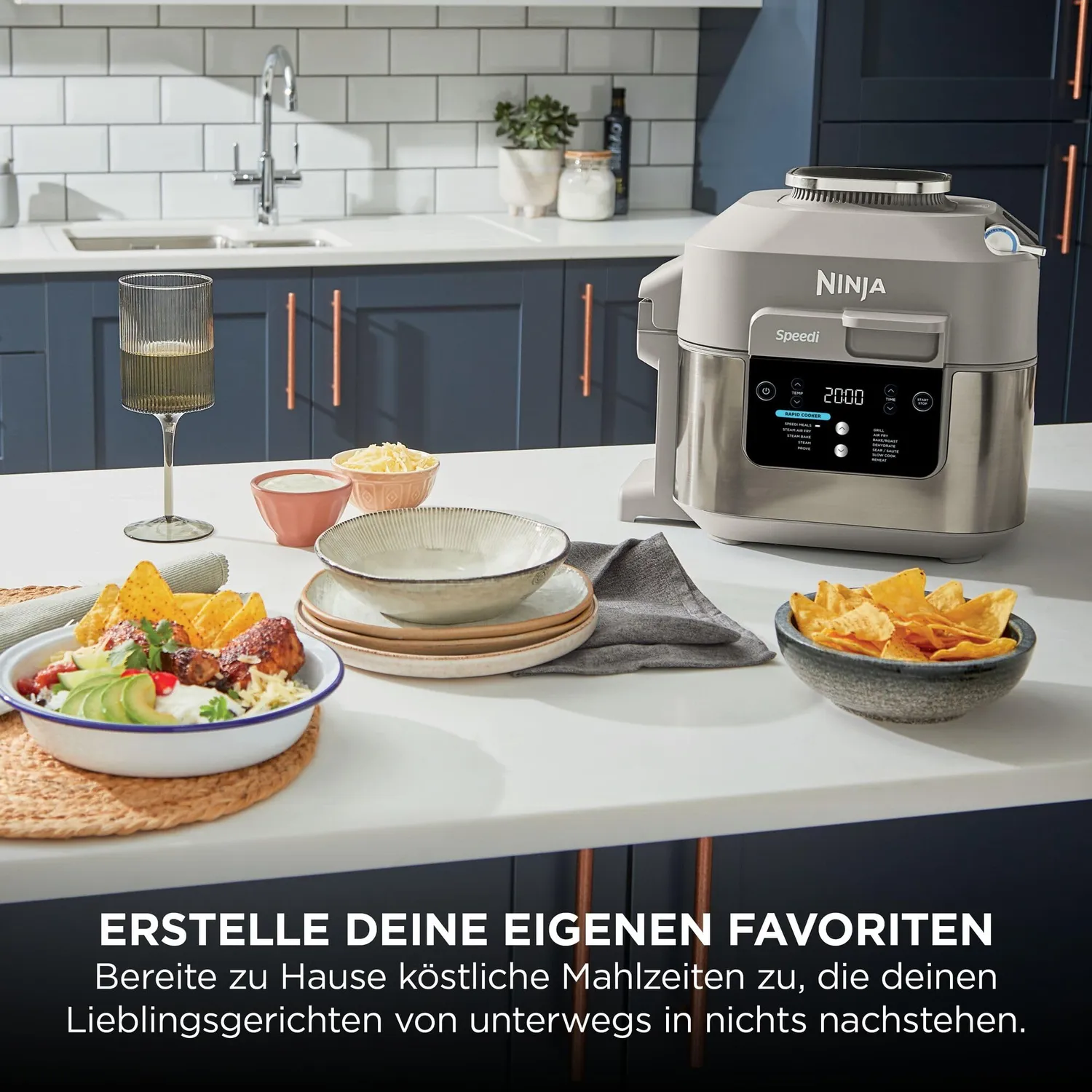Ninja Speedi Multikocher 5,7 L 12-in-1 Stone Gold Rapid