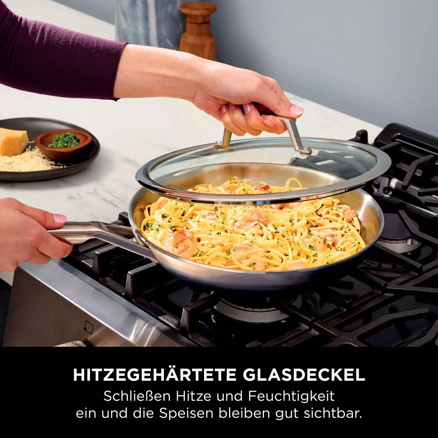 Ninja EverClad Topf- und Pfannen-Set 5-teilig Edelstahl