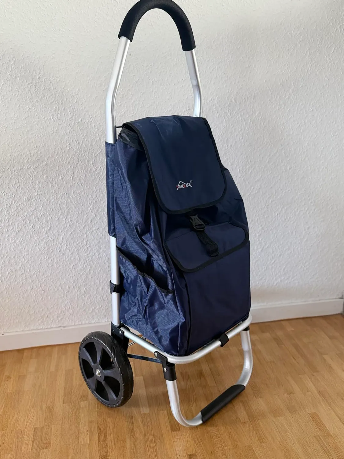 HOMELUX Einkaufstrolley 41L Trolley dunkelgrau treppengängig