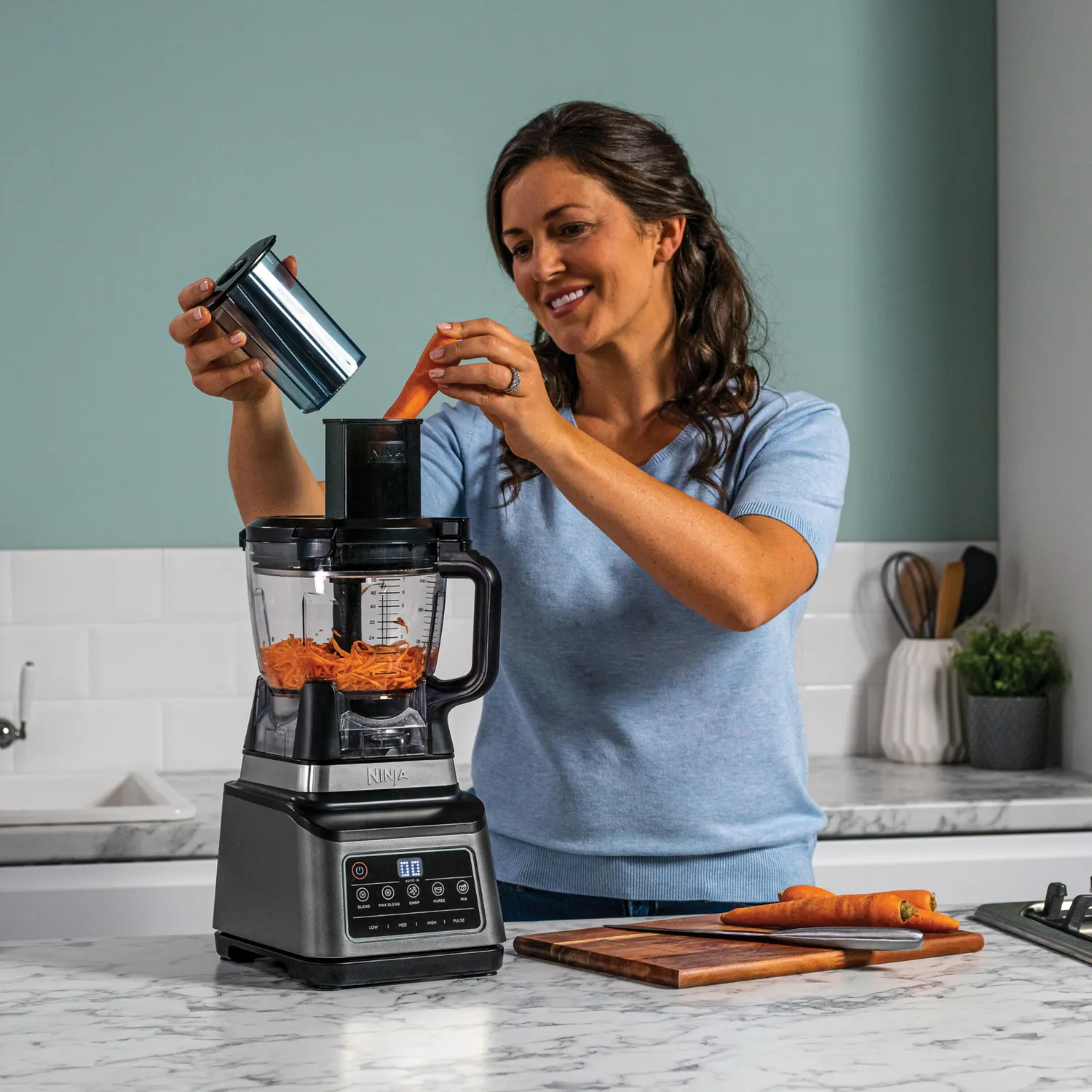 Ninja 3-in-1 Küchenmaschine 1200W mit 2,1L Krug