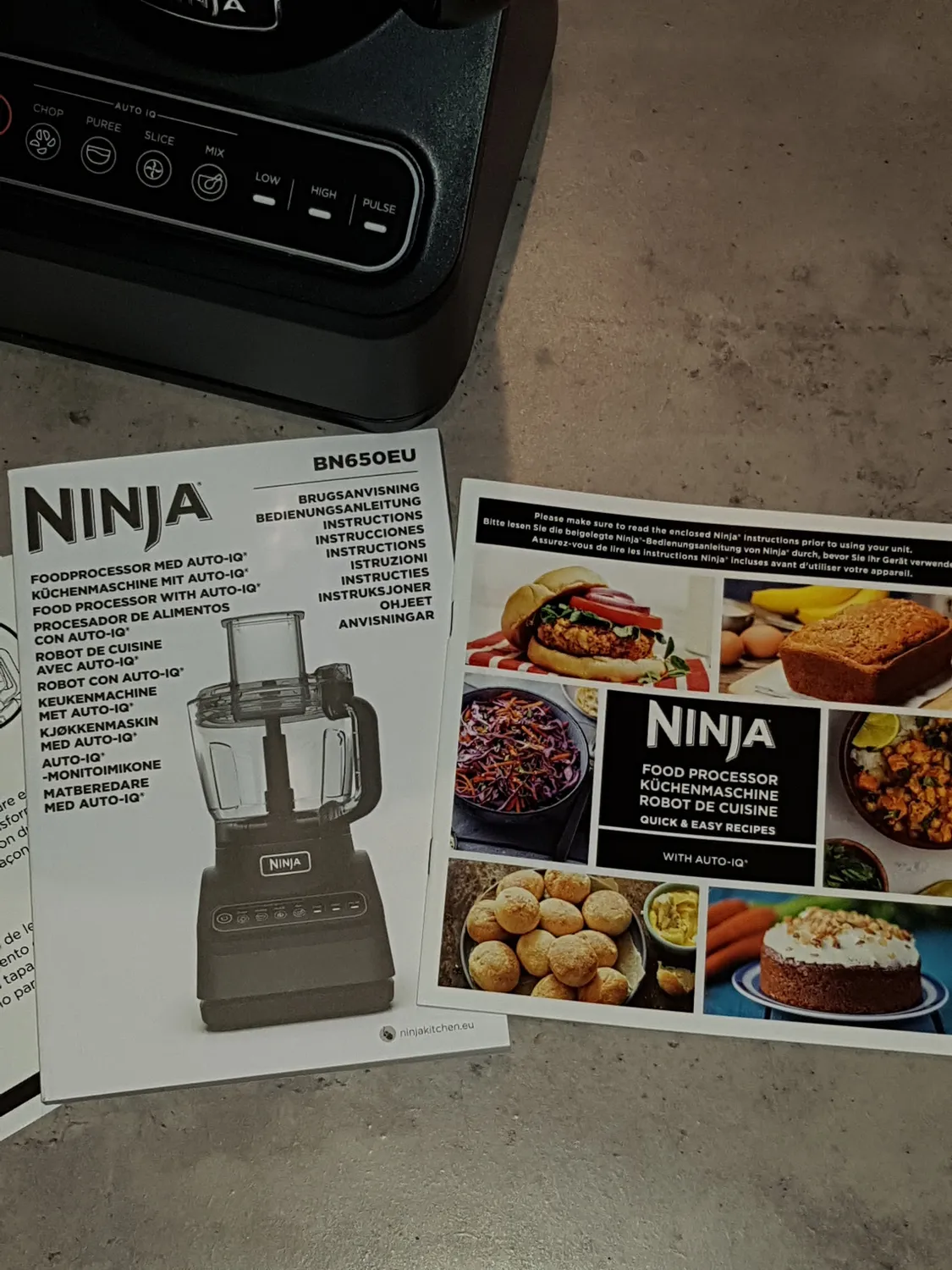 Ninja BN650EU Küchenmaschine 2,1L 850W schwarz