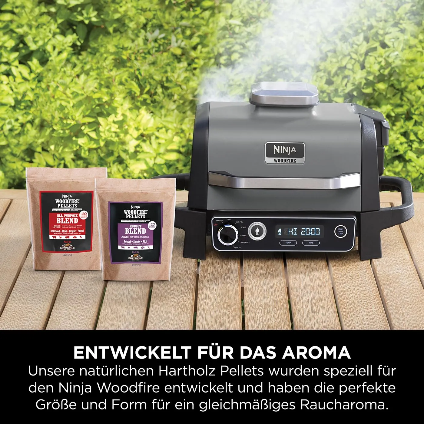 Ninja Woodfire Pellets Allzweckmischung 900 g mild