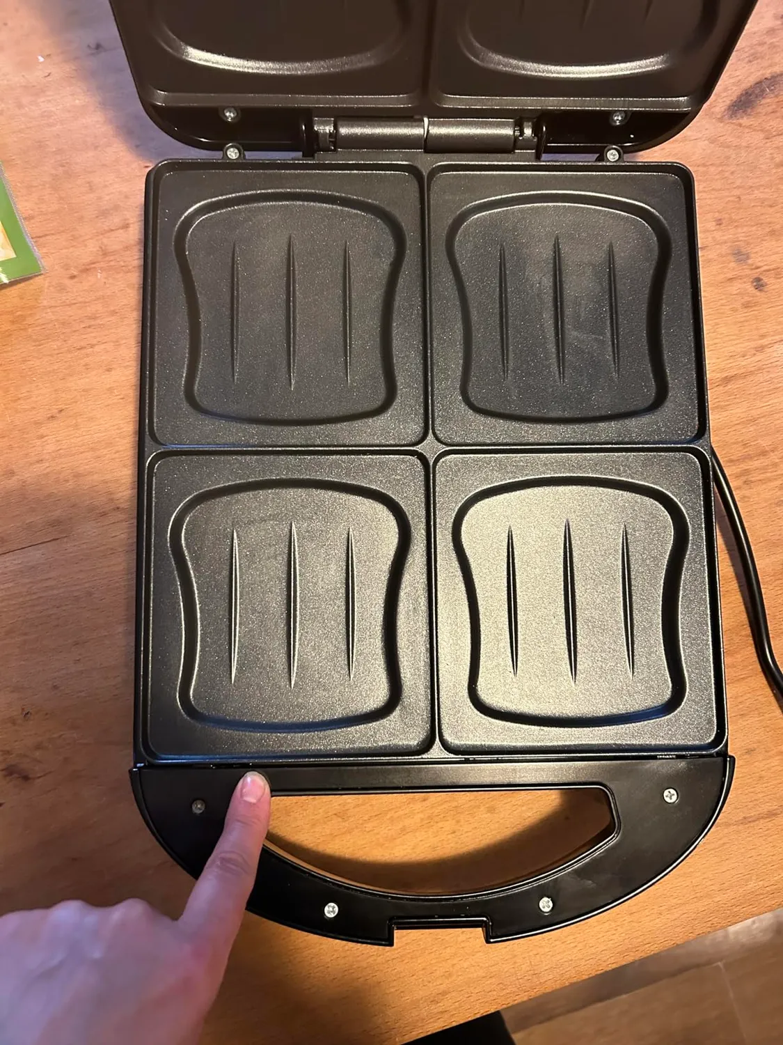 Emerio Family XXL Sandwichmaker 4 Toasts 1300W