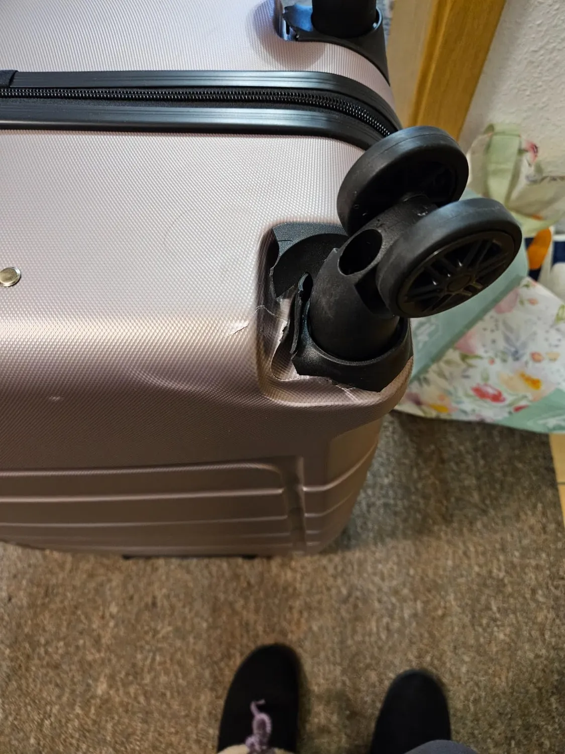 HOMELUX HL092 Kofferset 3tlg Hartschale schwarz ABS