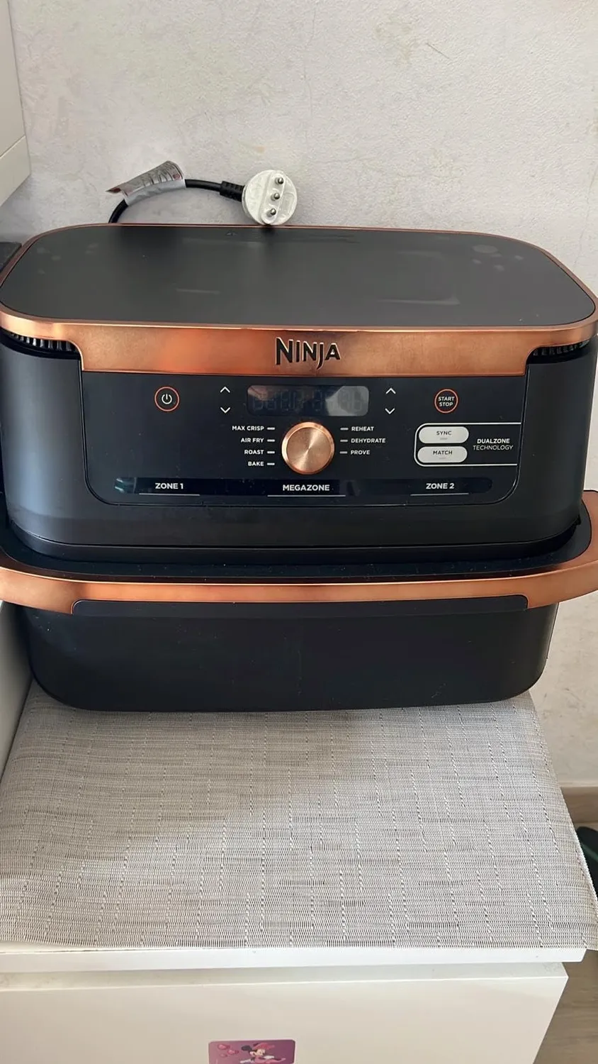 Ninja Foodi FlexDrawer Heißluftfritteuse 10,4 L Schwarz