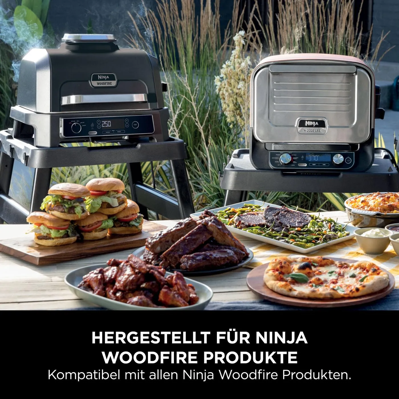 Ninja Woodfire Ständer Beistelltisch Grilltisch verstellbar