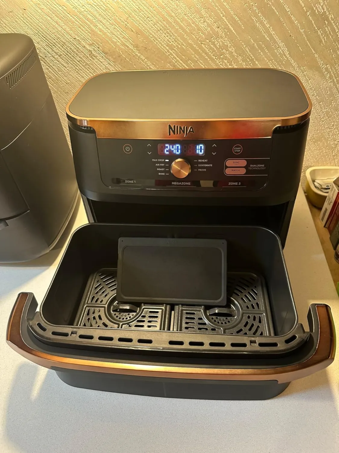 Ninja Foodi FlexDrawer Heißluftfritteuse 10,4 L Schwarz