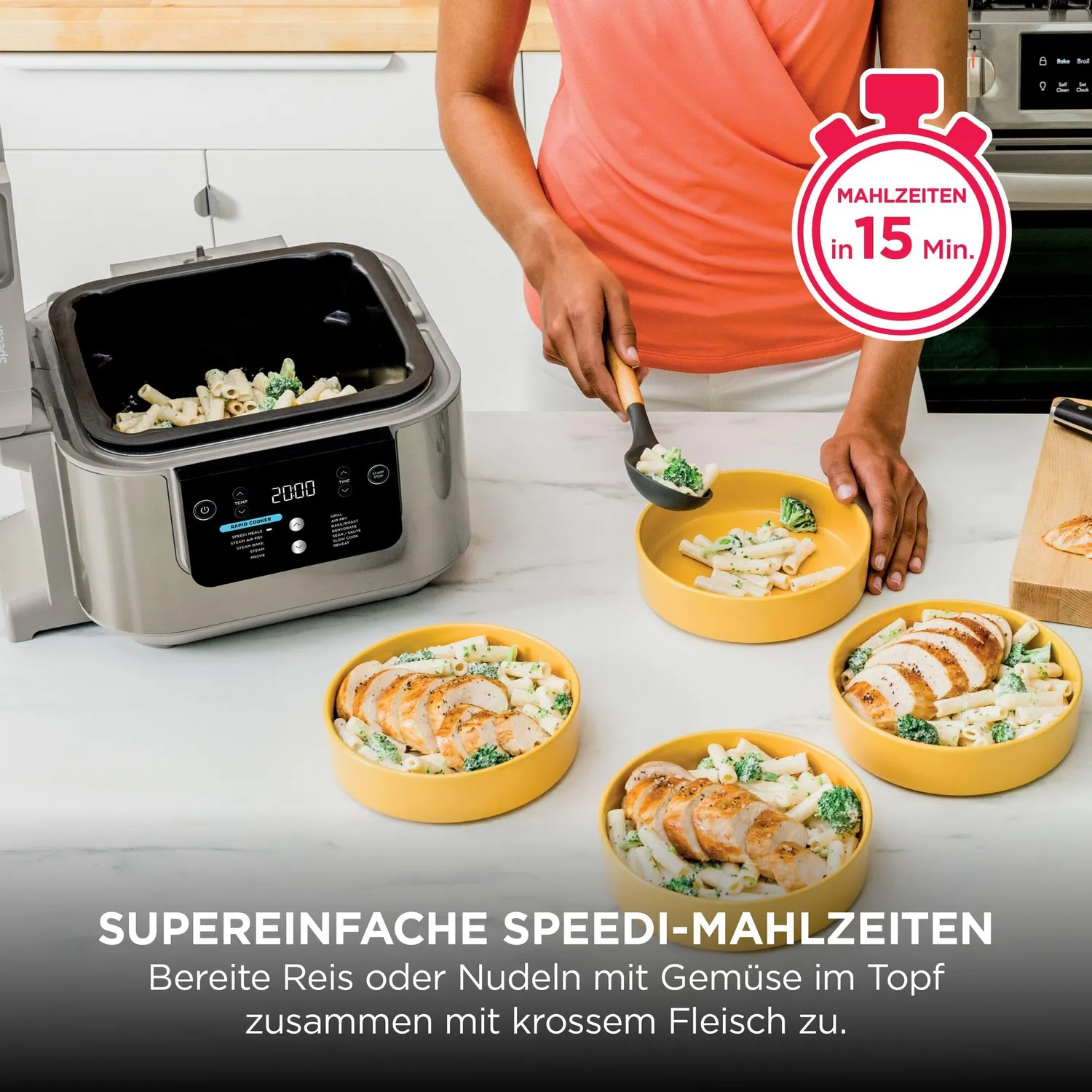 Ninja Speedi Multikocher 5,7 L 12-in-1 Stone Gold Rapid