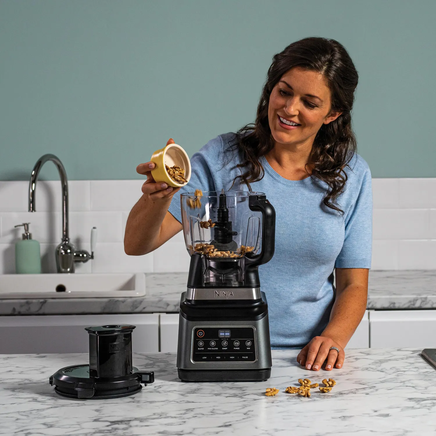 Ninja 3-in-1 Küchenmaschine 1200W mit 2,1L Krug