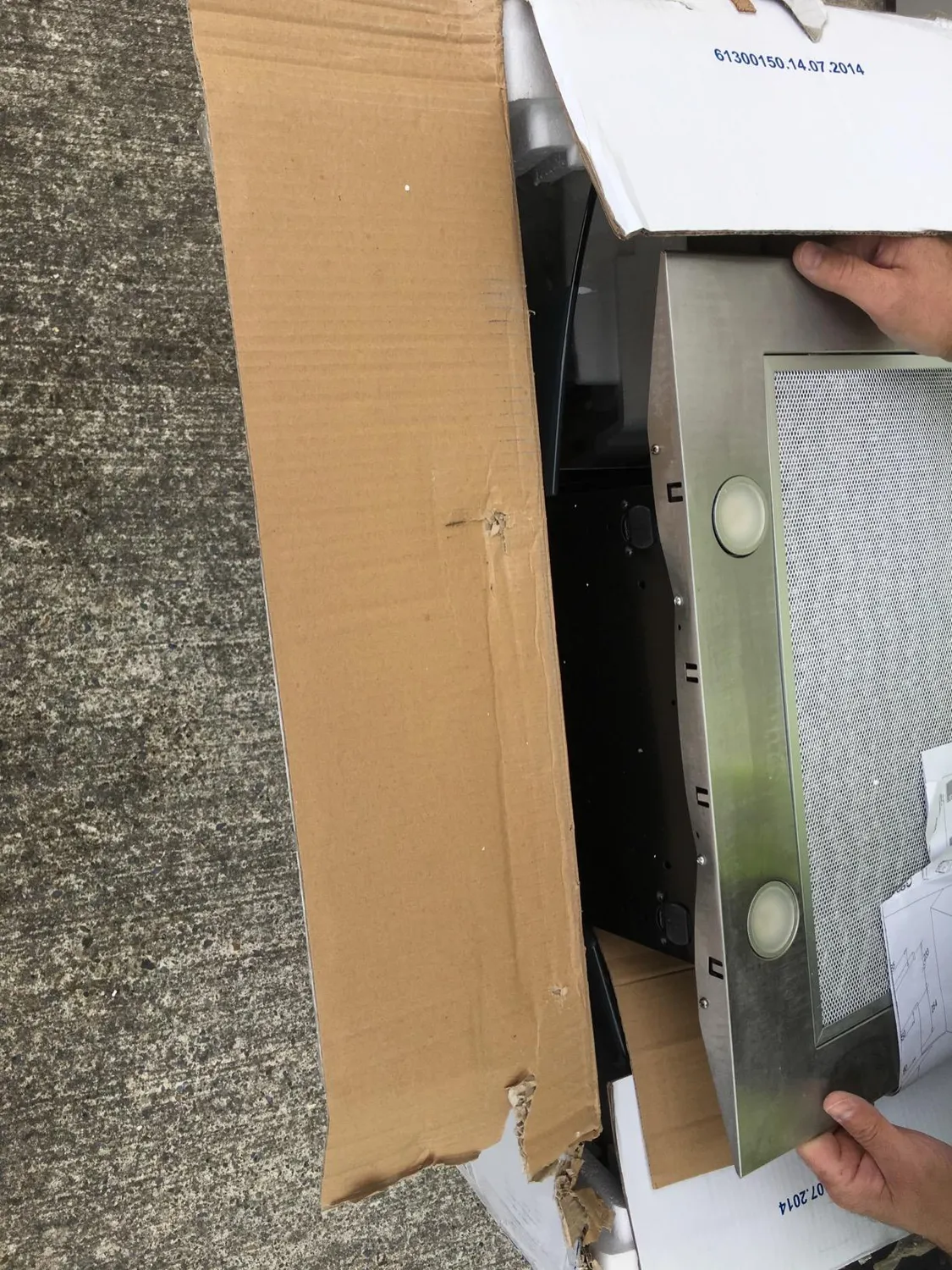 Cata Gamma 900 Dunstabzugshaube 90 cm Edelstahl A