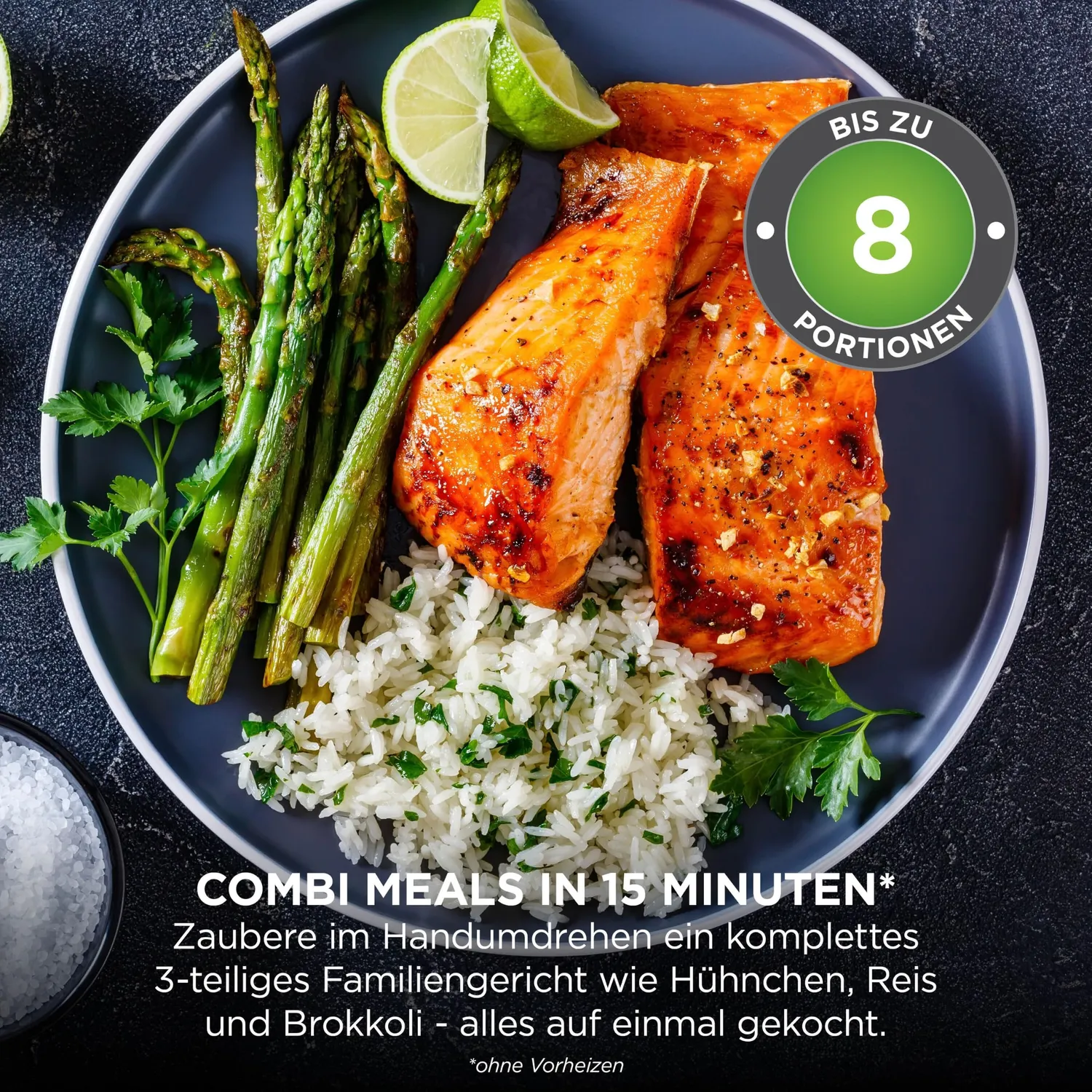 Ninja Combi Multikocher 12-in-1 grau Heißluftfritteuse