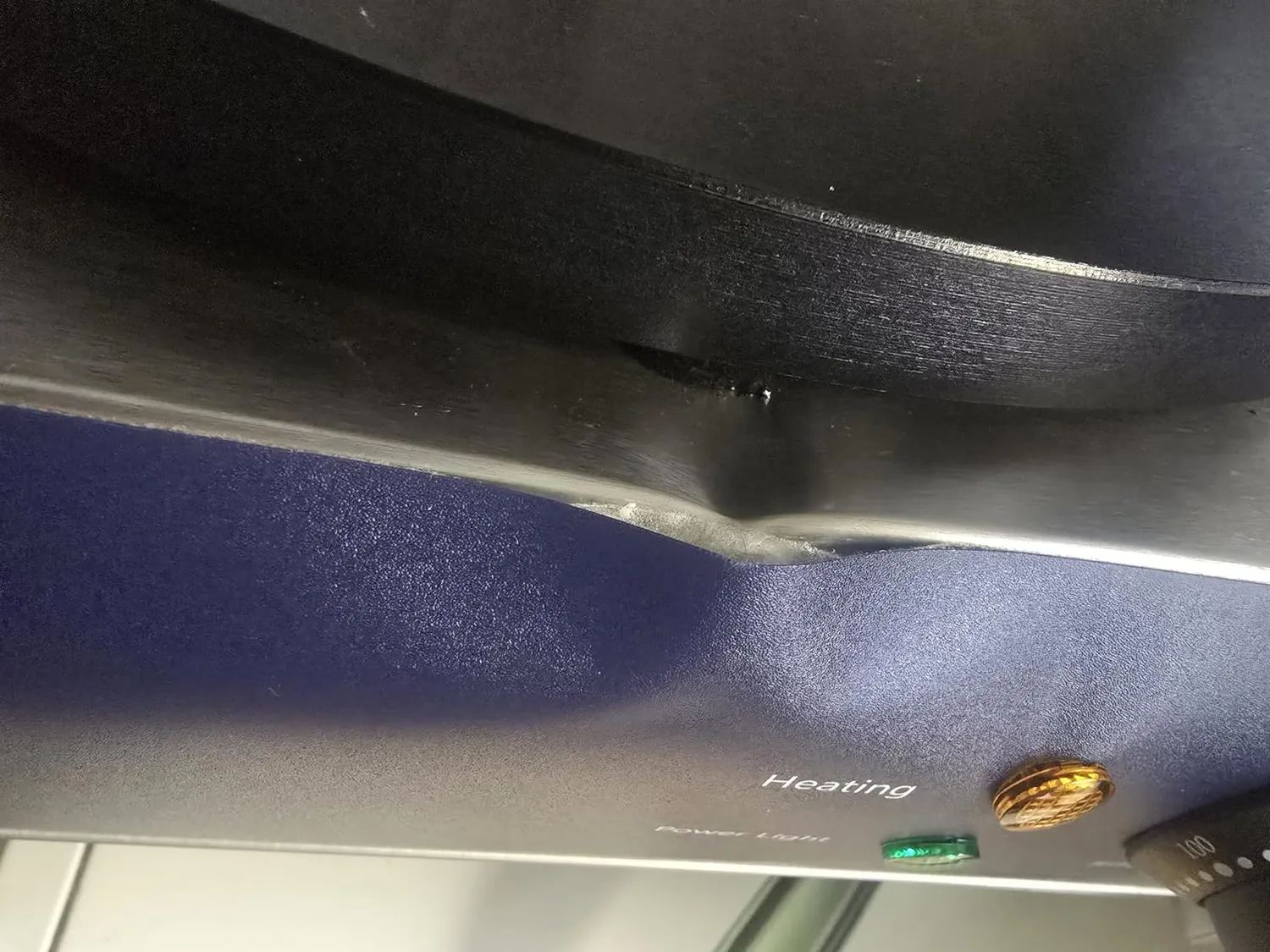 GastroHero CR140E Crêpes-Eisen 40 cm Teflon 3 kW