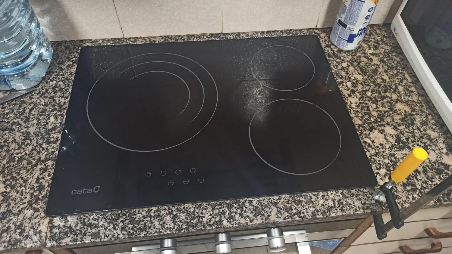 CATA TT 5003 Glaskeramik-Kochfeld 60cm 3 Zonen 5,7kW