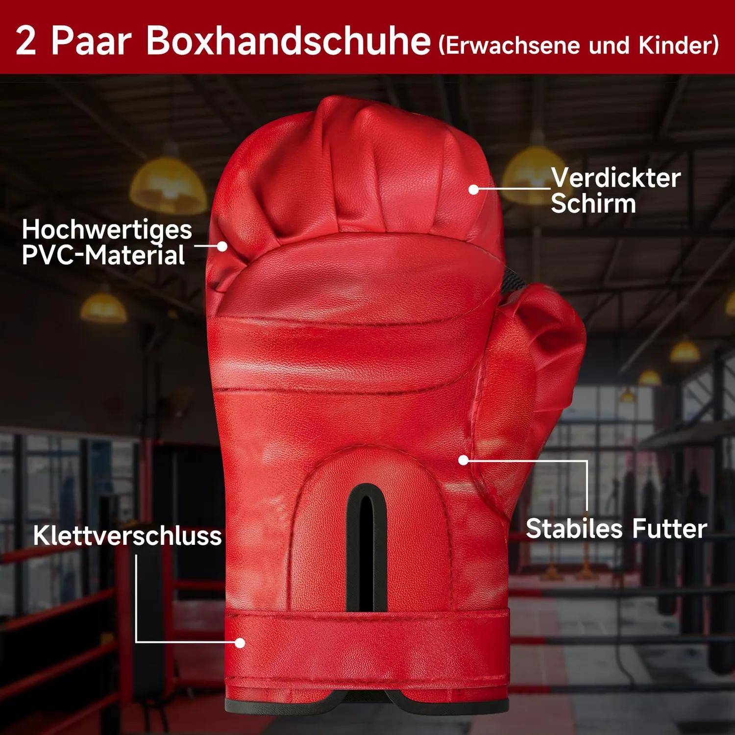HOMELUX Punchingball Boxbirne stehend 121-145cm mit Handschuhen