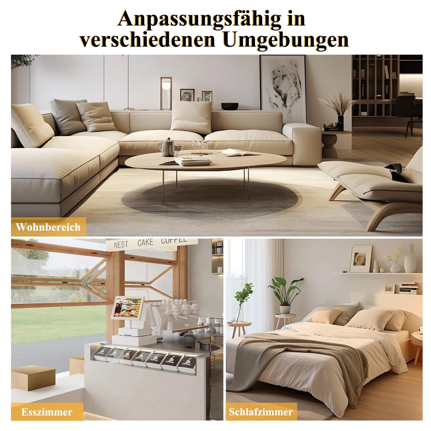 HOMELUX Teddy Esszimmerstuhl 4er Set Grau mit Armlehne