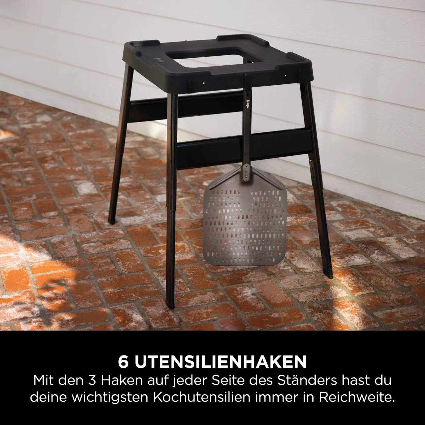 Ninja Woodfire Ständer Beistelltisch Grilltisch verstellbar