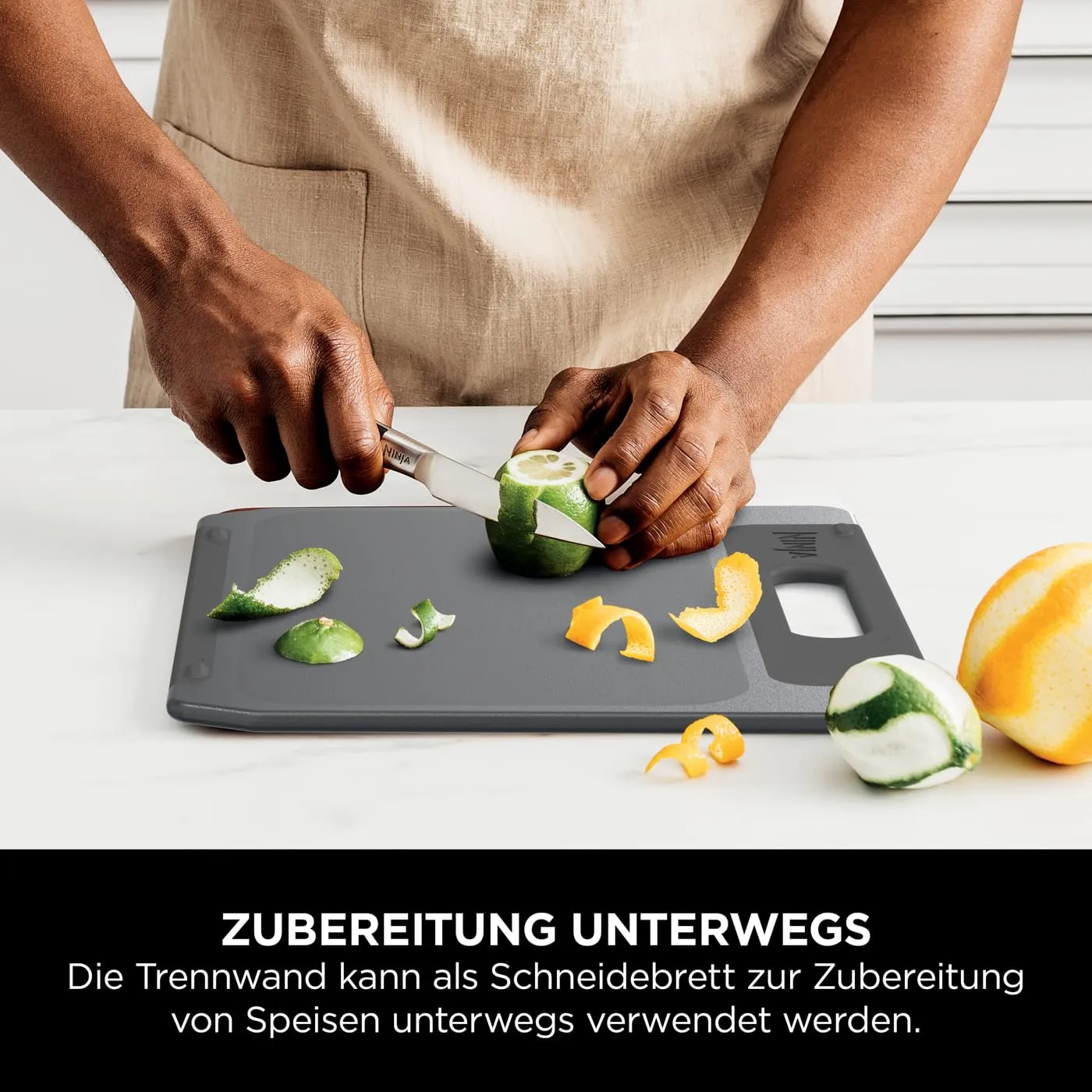 Ninja FrostVault Kühlboxeinsatz Schneidebrett Grau
