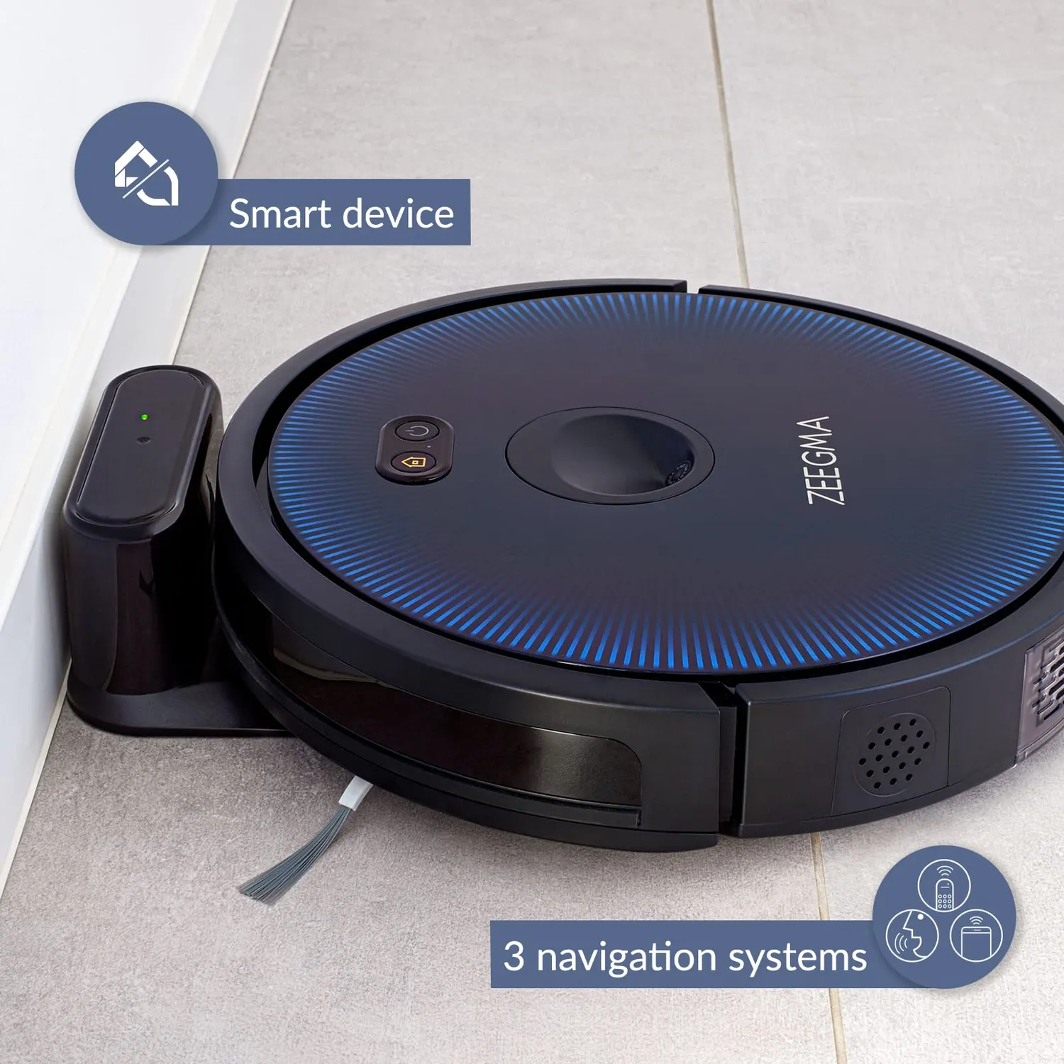 Zeegma Zonder Robo Vision Saugroboter Wischfunktion App