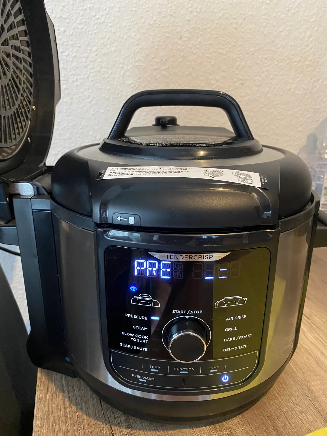 Ninja Foodi MAX 9-in-1 Multikocher 7,5 L schwarz Edelstahl